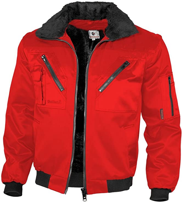 Pilotenjacke 4 in 1 - Kragen und Ärmel abtrennbar