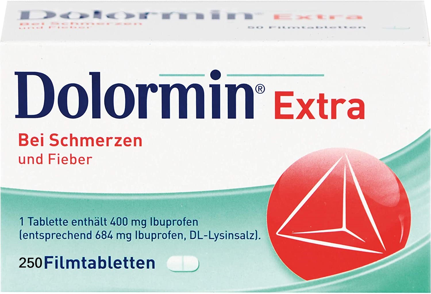 Dolormin extra Filmtabletten 250 Stk