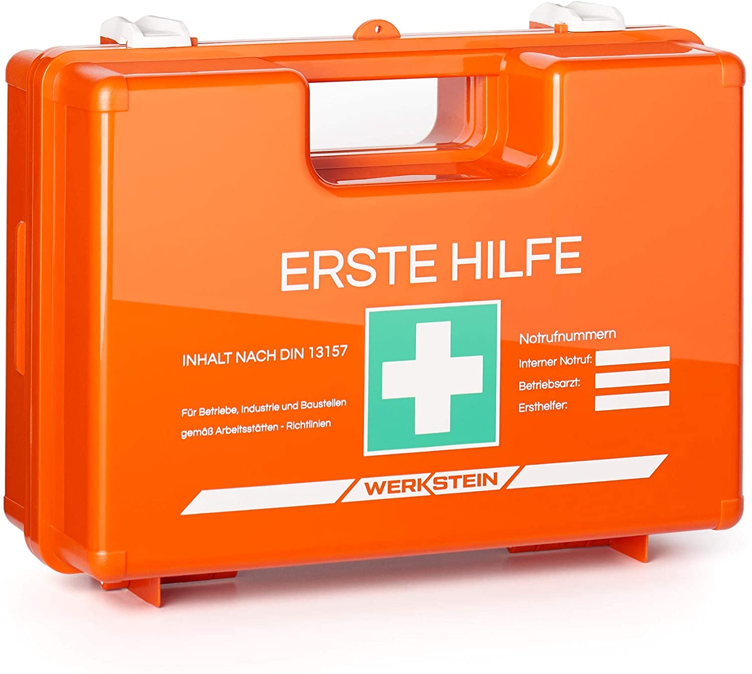 Erste Hilfe Kasten mit Inhalt nach DIN 13157