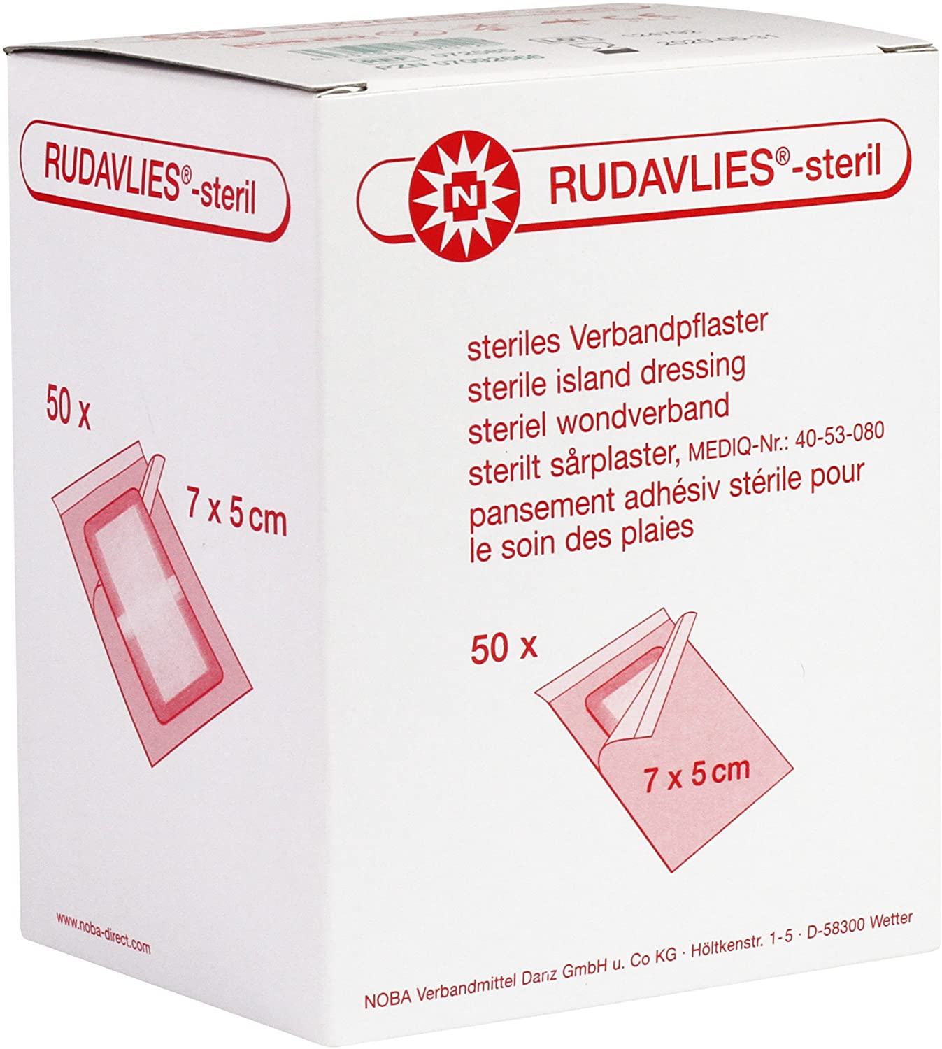 50 Stück steril Wundpflaster